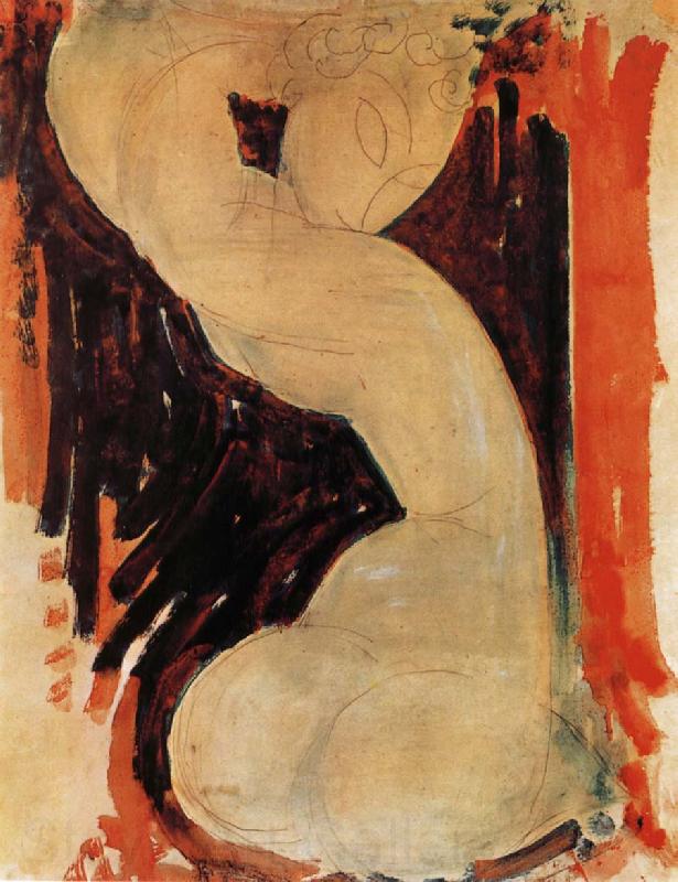 Amedeo Modigliani Caryatid France oil painting art